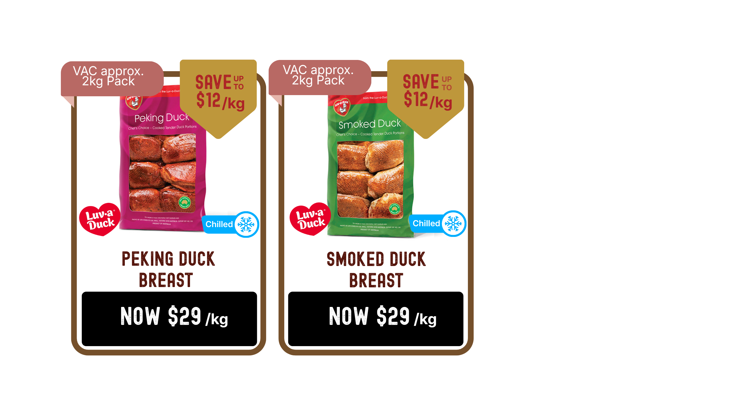 June Sale - Peking Duck Breast and Smoked Duck Breast