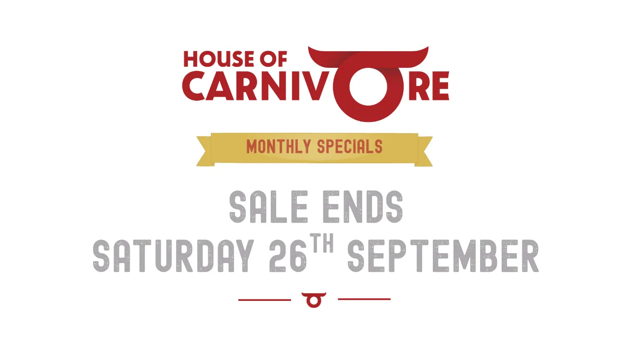 September Monthly Specials - Sale Ends Saturday 26th September